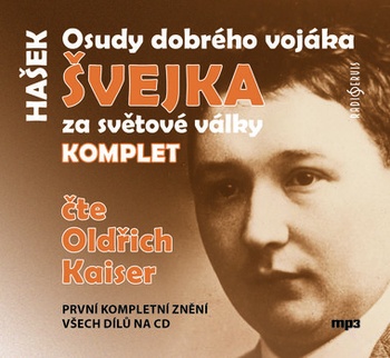 Osudy dobrého vojáka Švejka - 4CD MP3 (audiokniha)