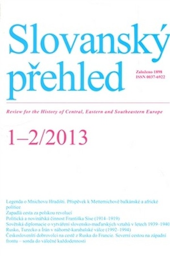 Slovanský přehled 1-2/2013