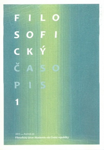 Filosofický časopis 1/2013