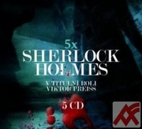 5 x Sherlock Holmes - 5 CD (audiokniha)