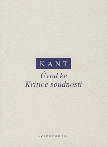 Úvod ke Kritice soudnosti