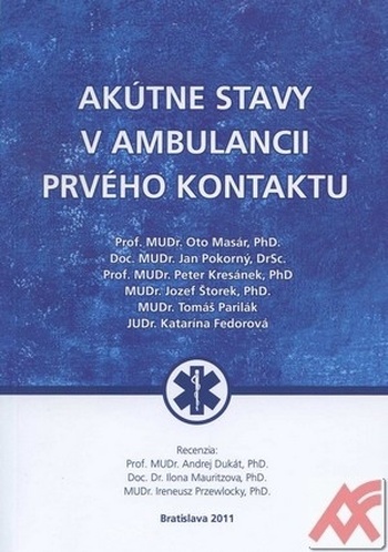 Akútne stavy v ambulancii prvého kontaktu