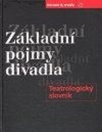 Základní pojmy divadla. Teatrologický slovník