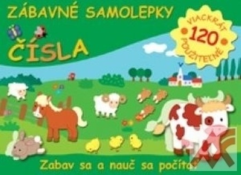 Čísla - zábavné samolepky