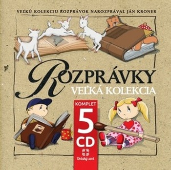 Rozprávky. Veľká kolekcia - 5 CD (audiokniha)