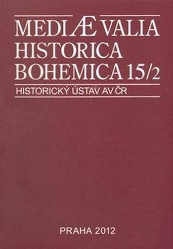 Mediaevalia Historica Bohemica 15/2 2012