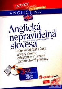 Anglická nepravidelná slovesa + 3 CD