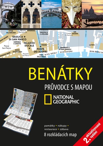 Benátky. Průvodce s mapou National Geographic