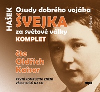 Osudy dobrého vojáka Švejka - 4CD MP3 (audiokniha)