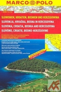 Slovinsko-Chorvatsko-Bosna a Hercegovina - atlas
