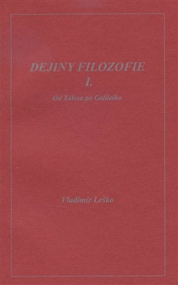 Dejiny filozofie I.