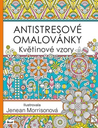 Antistresové omalovánky. Květinové vzory