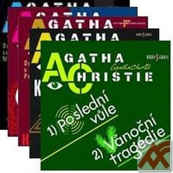 Agatha Christie - komplet 5 CD (audiokniha)