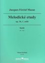 Melodické etudy, op. 36, 1. zošit: husle
