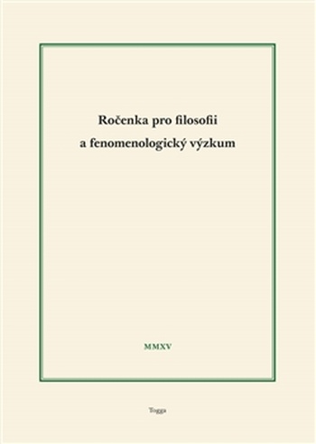 Ročenka pro filosofii a fenomenologický výzkum 2015