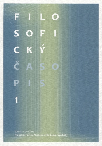 Filosofický časopis 1/2018