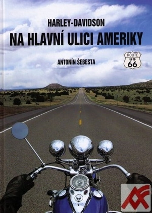 Harley-Davidson na hlavní ulici Ameriky