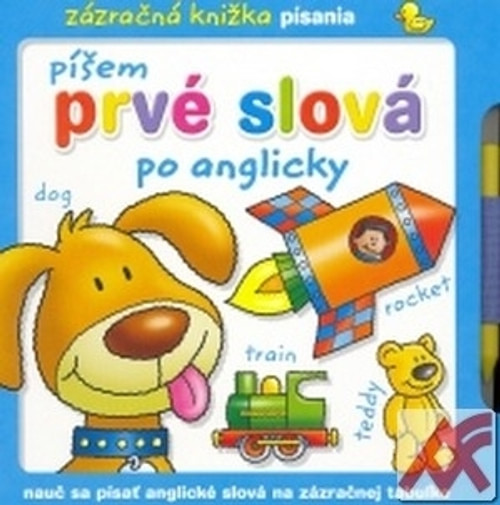 Píšem prvé slová po anglicky. Zázračná knižka písania