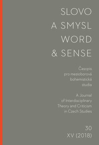 Slovo a smysl 30 / Word & Sense 30