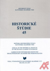 Historické štúdie 45