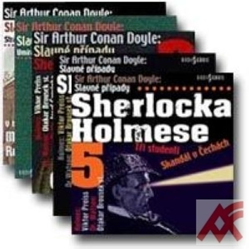 Slavné případy Sherlocka Holmese - sada 5 CD