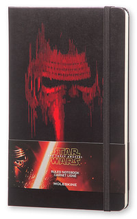 Star Wars VII zápisník, linkovaný černý L