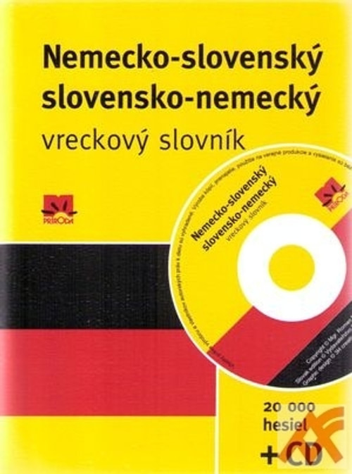 Nemecko-slovenský a slovensko-nemecký vreckový slovník + CD