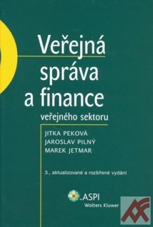 Veřejná správa a finance veřejného sektoru
