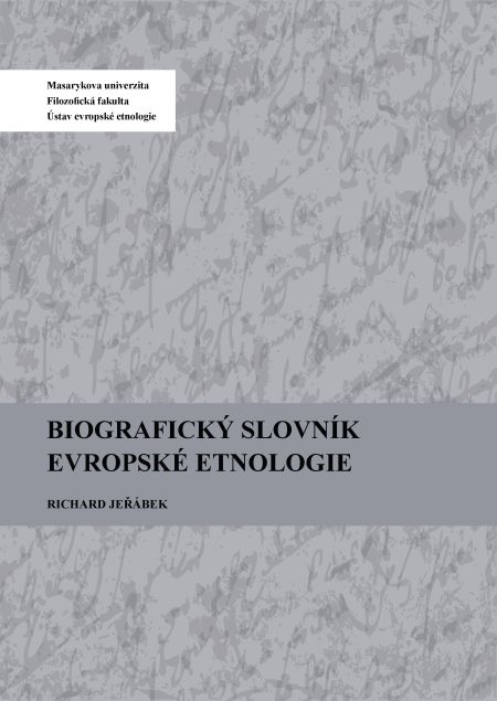 Biografický slovník evropské etnologie