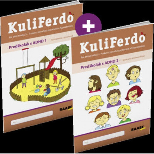 Kuliferdo – Predškolák s ADHD (sada 2 kníh)