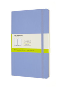 Zápisník Moleskine měkký čistý světle modrý L