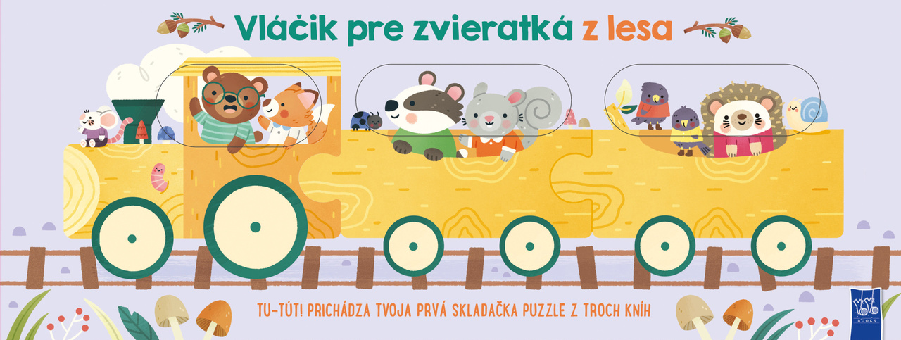 Vláčik pre zvieratká z lesa