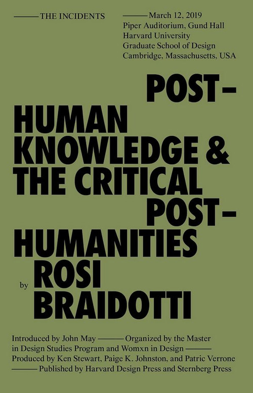 Posthuman Knowledge & the Critical Posthumanities