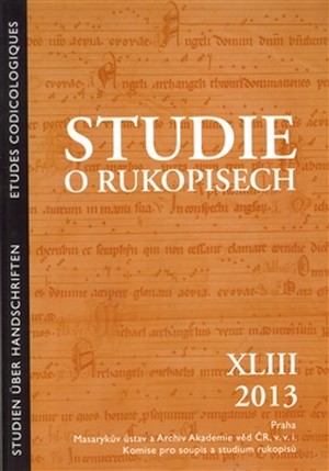 Studie o rukopisech XLIII