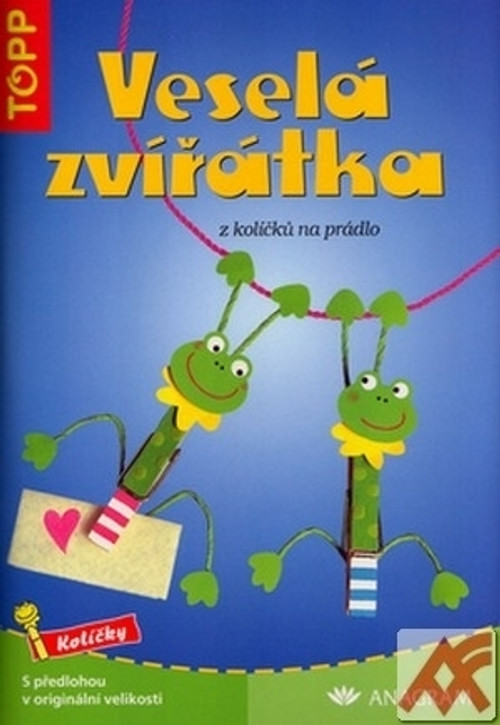 Veselá zvířátka z kolíčků na prádlo