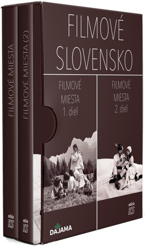 Filmové Slovensko (v obale). Filmové miesta 1+2