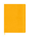 Zápisník Moleskine tvrdý linkovaný oranžový XL