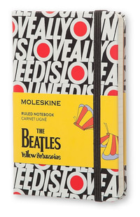 The Beatles zápisník Moleskine linkovaný S All