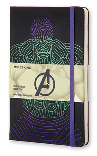 The Avengers zápisník linkovaný L (Hulk)