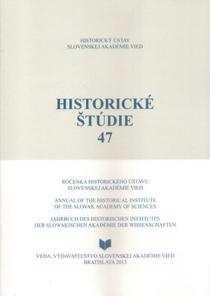 Historické štúdie 47