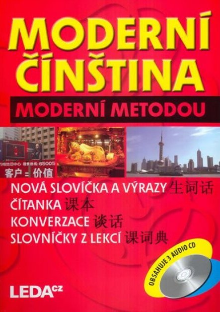 Moderní čínština moderní metodou + 3 CD
