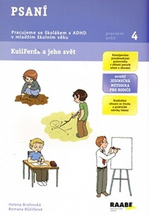 Kniha Psaní. Pracujeme se školákem s ADHD v mladším školním věku