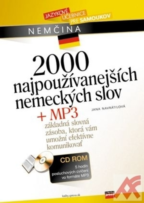 2000 najpoužívanejších nemeckých slov + MP3