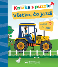 Všetko, čo jazdí - Knižka s puzzle