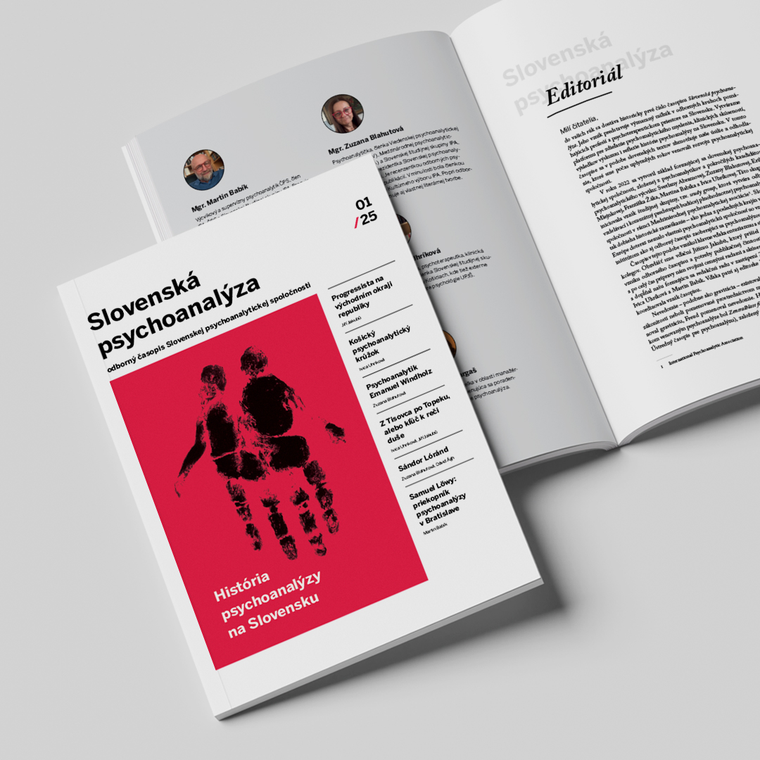 Slovenská psychoanalýza 1/2025