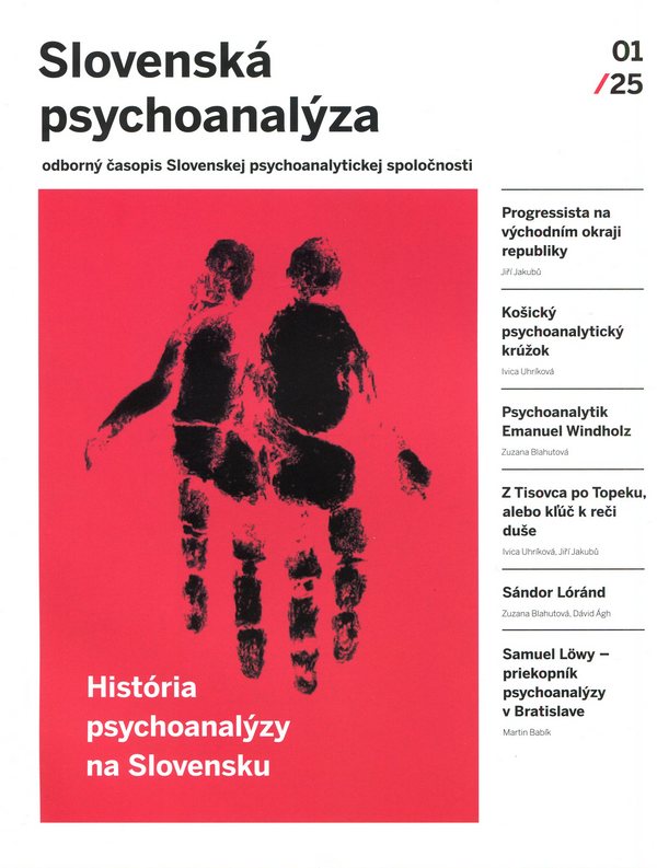 Slovenská psychoanalýza 1/2025