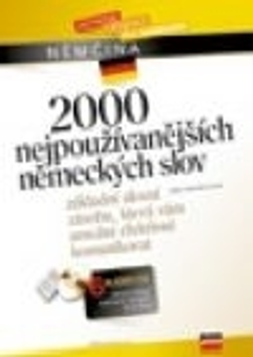 2000 nejpoužívanějších německých slov + 6 CD