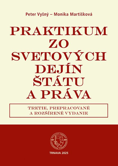 Praktikum zo svetových dejín štátu a práva
