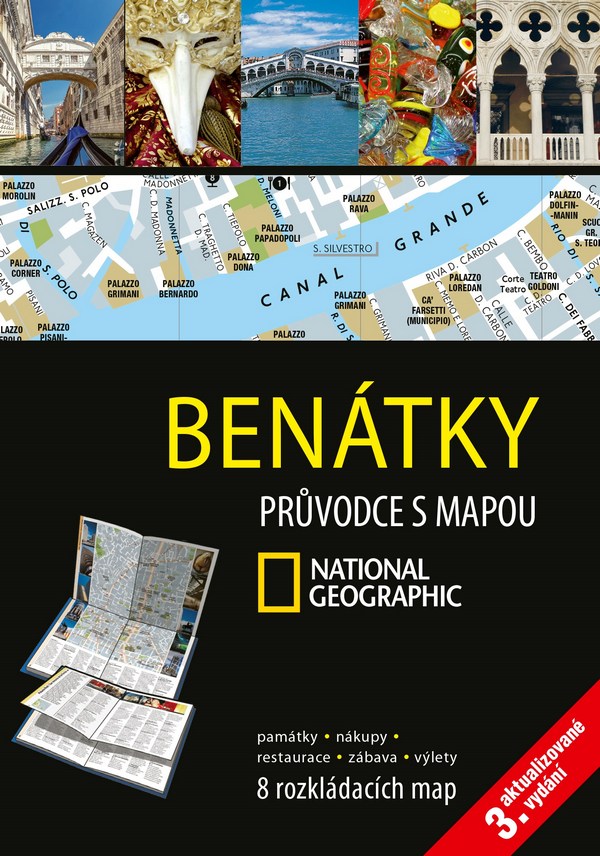 Benátky. Průvodce s mapou National Geographic