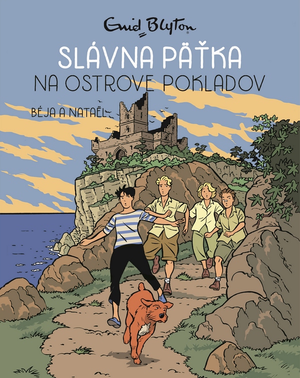 Slávna päťka na ostrove pokladov (1) - komiks